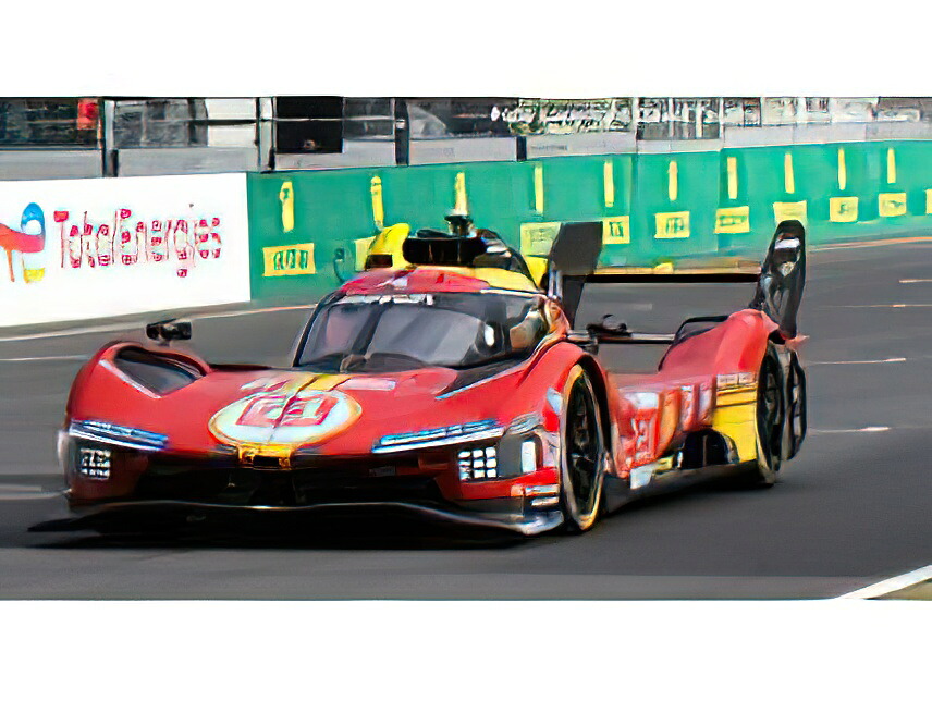 【予約】12月以降発売予定FERRARI 499P 3.0L TURBO V6 TEAM FERRARI AF CORSE N 51 3rd 24h LE MANS 2024 ALESSANDRO PIER GUIDI JAMES CALADO ANTONIO GIOVINAZZI RED YELLOW BLACK/LOOKSMART 1/18ミニカー｜ラストホビー