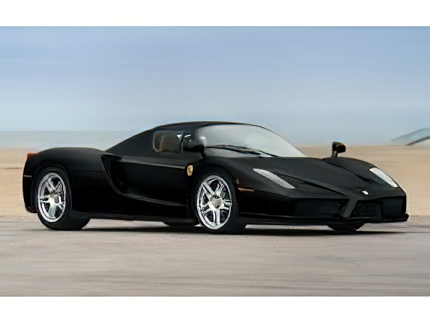 【予約】12月以降発売予定FERRARI ENZO 2002 NERO DS BLACK/LOOKSMART 1/43ミニカー|ラストホビー