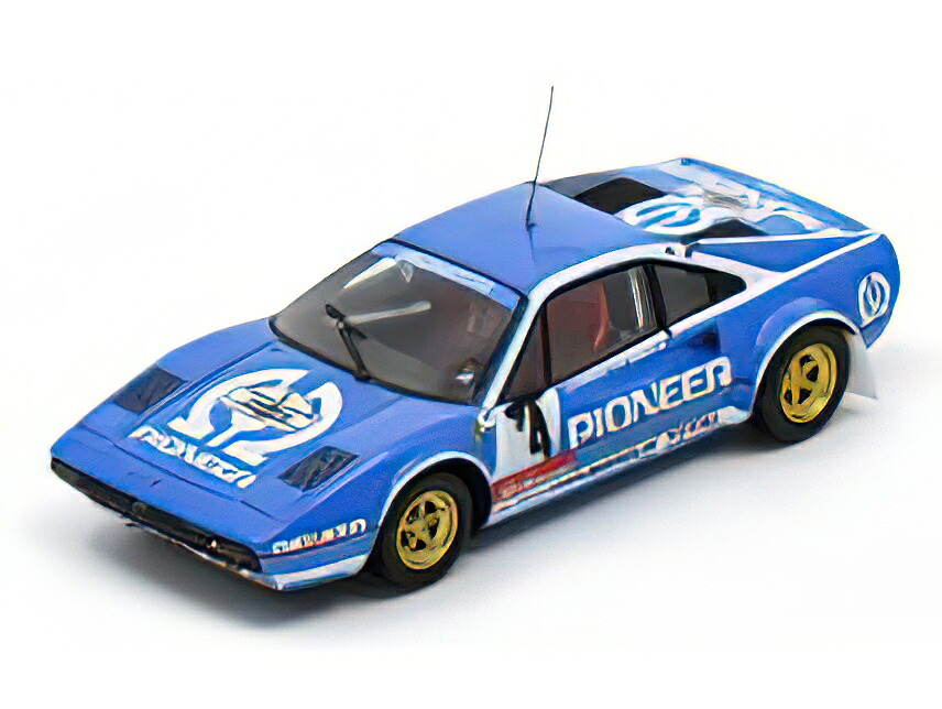 【予約】12月以降発売予定FERRARI - 308 GTB Gr.4 N 4 WINNER RALLY TOUR DE FRANCE AUTO 1982 JEAN CLAUDE ANDRUET - MICHELE PETIT BICHE - LIGHT BLUE/LOOKSMART 1/43ミニカー｜ラストホビー