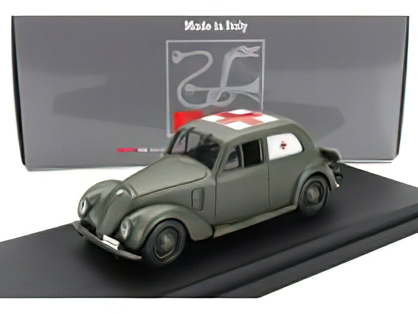 FIAT 1500 AMBULANZA SERVIZIO SANITA' MILITARE 1940 MILITARY GREY/Rio 1/43ミニカー