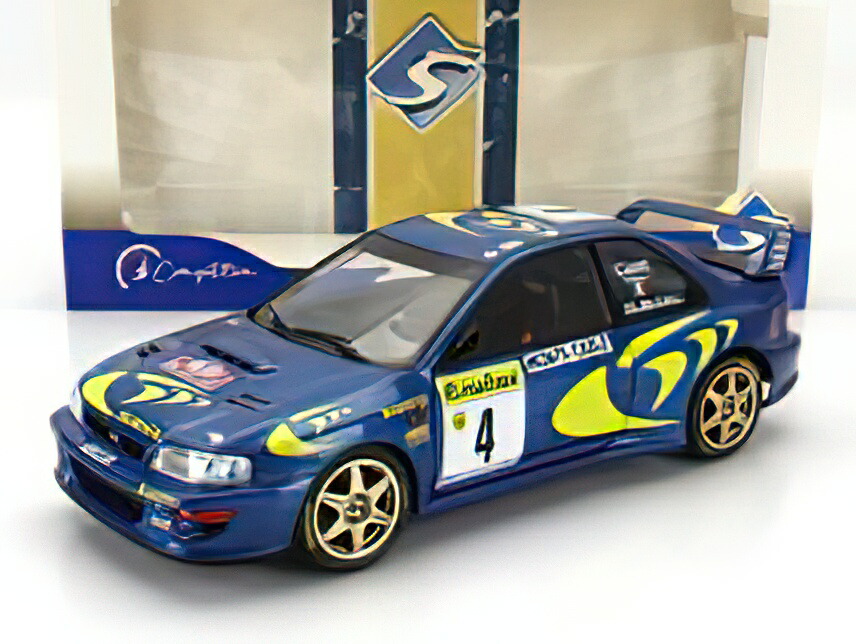 【楽天市場】SUBARU - IMPREZA STI WRC N 4 WINNER RALLY MONTECARLO 1997 PIERO ...