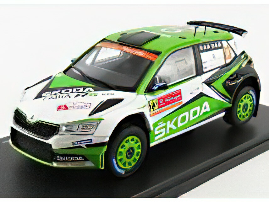 Modellino Auto Skoda Fabia R5 1/24 - Rovanpera Rally Portugal 2019 | Edizione Limitata Ixo - Foto 11