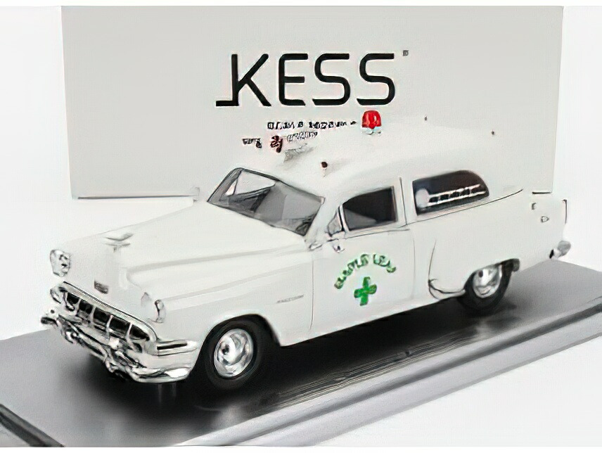 CHEVROLET - NATIONAL AMBULANCE MAPLE LEAF 1954 - WHITE/KESS 1/43ミニカー
