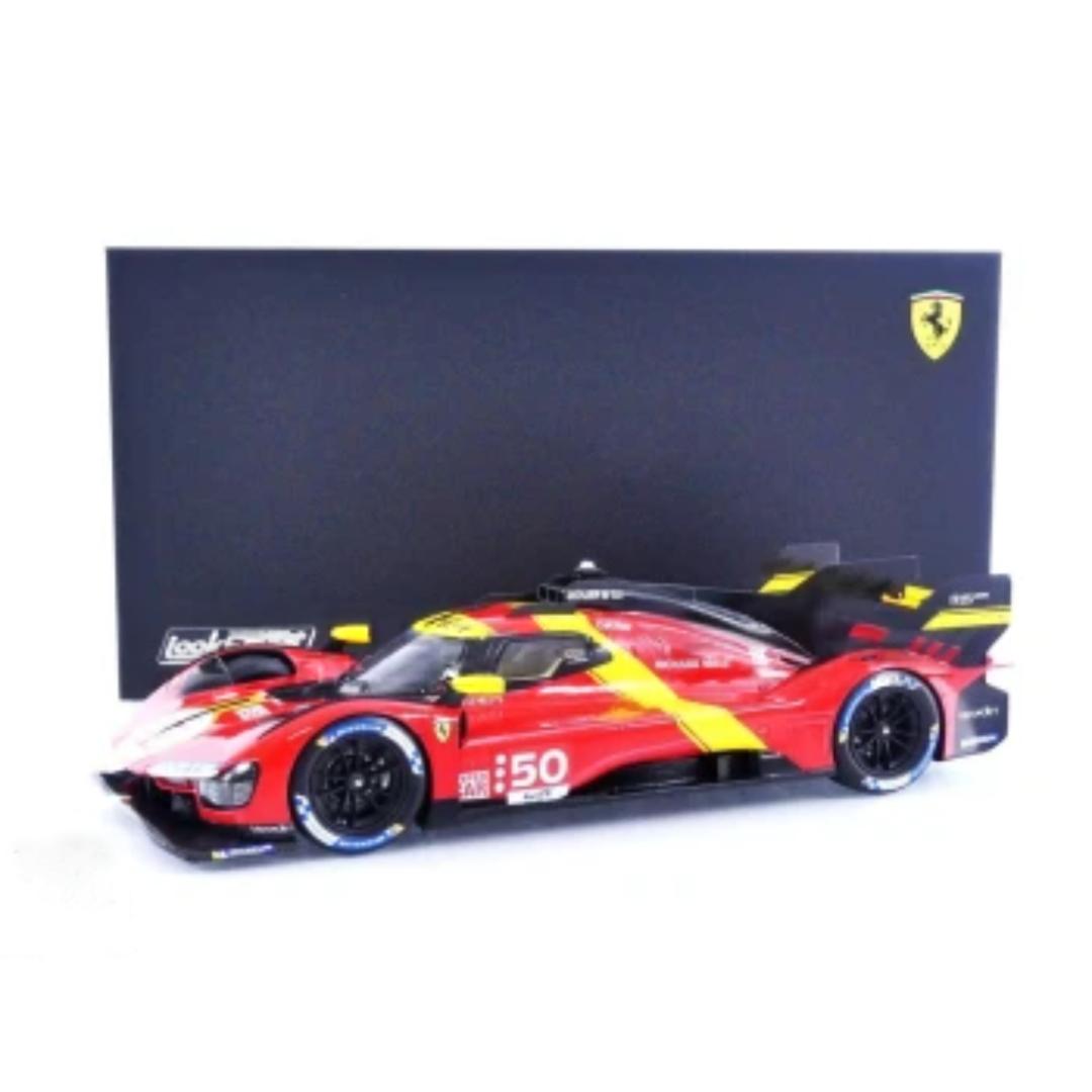 フェラーリ 499P ハイパーカー ル・マン 2023 プレスバージョン / LOOKSMART 1/18 ミニカー