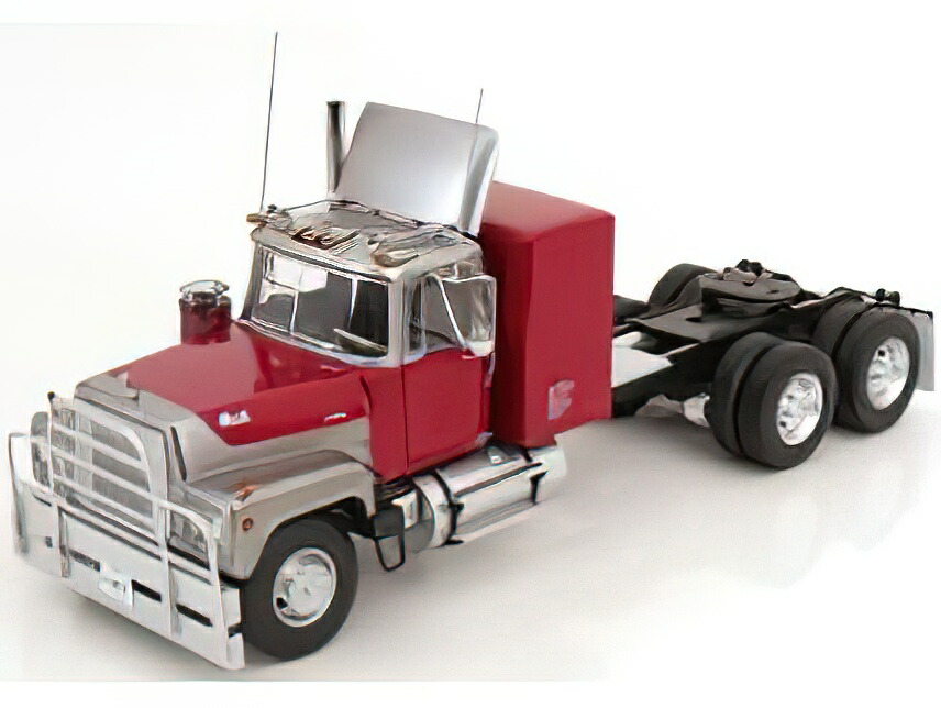 【取っておく】12月以後発売予定を組むMACK - RL700L TRACTOR TRUCK 3-ASSI 1974 - RED SILVER/ROAD-KINGS 1/18ミニカー