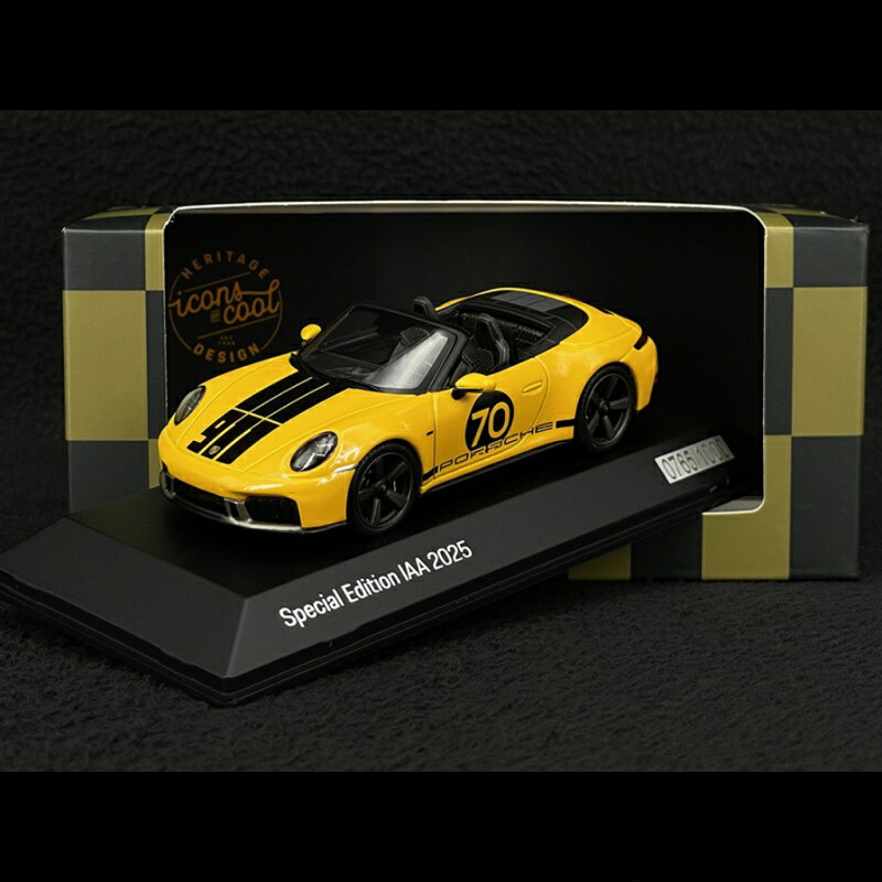 Porsche 911 Spirit 70 Type 992.2 カブリオレ IAA～版 2025/ Spark 1/43 ポルシェディーラーモデルミニカー