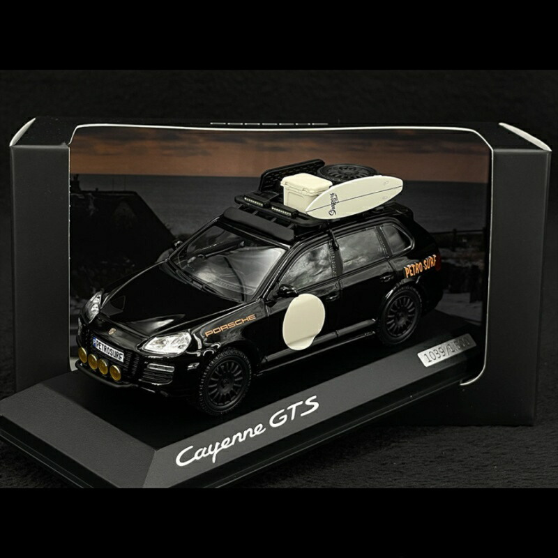Porsche Cayenne GTS E1 PSUV 2002 黒いこと/ Spark 1/43 ポルシェディーラーモデルミニカー