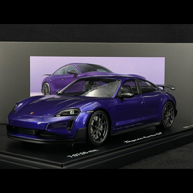 Porsche Taycan Turbo GT J1.2 Weissach Package 2023 ニュルブルクリンク 7分07秒55 2024/ MINICHAMPS 1/18 ポルシェディーラーモデルミニカー|ラストホビー