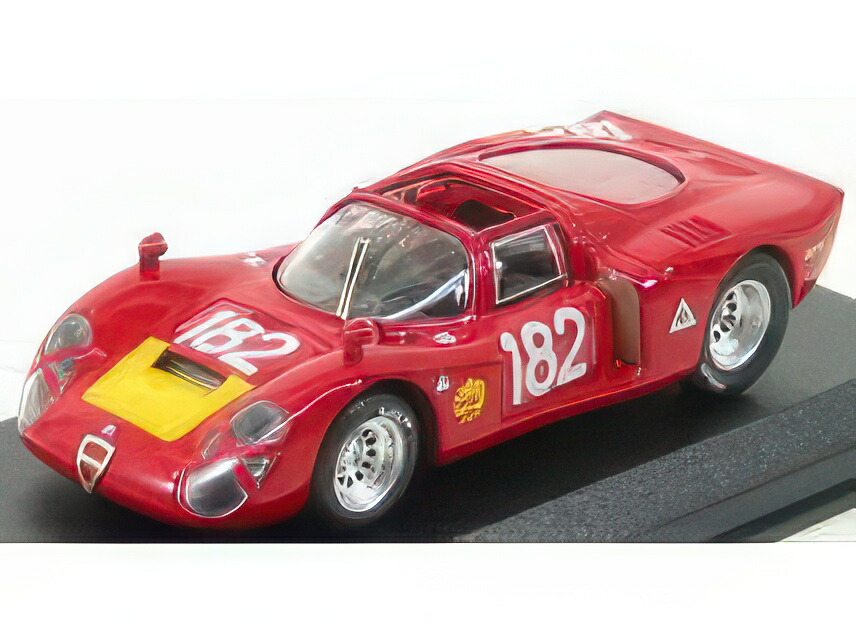 1/43 アルファロメオ 33 ストラダーレ 1967 ミュージアム レッド 楽天市場】ミニカー 1/18 1967 アルファロメオ 33 ストラダーレ