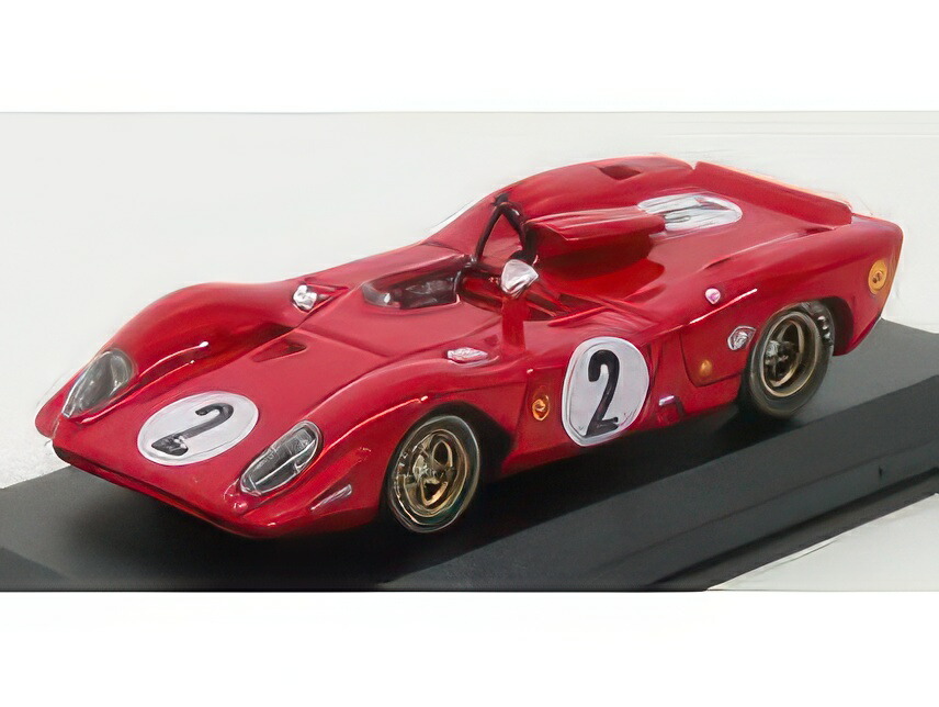 Miniature Best Model 1/43 Ferrari 312 P Spyder Prova 1969 – état Vitrine