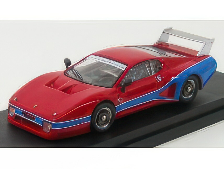 FERRARI 512 BB SHILHOUETTE PROVA 1978 RED BLUE/Best-Model 1/43ミニカー