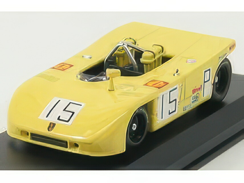PORSCHE 908/3 N 15 NURBURGRING 1970 HERRMANN ATTWOOD YELLOW/Best-Model 1/43ミニカー