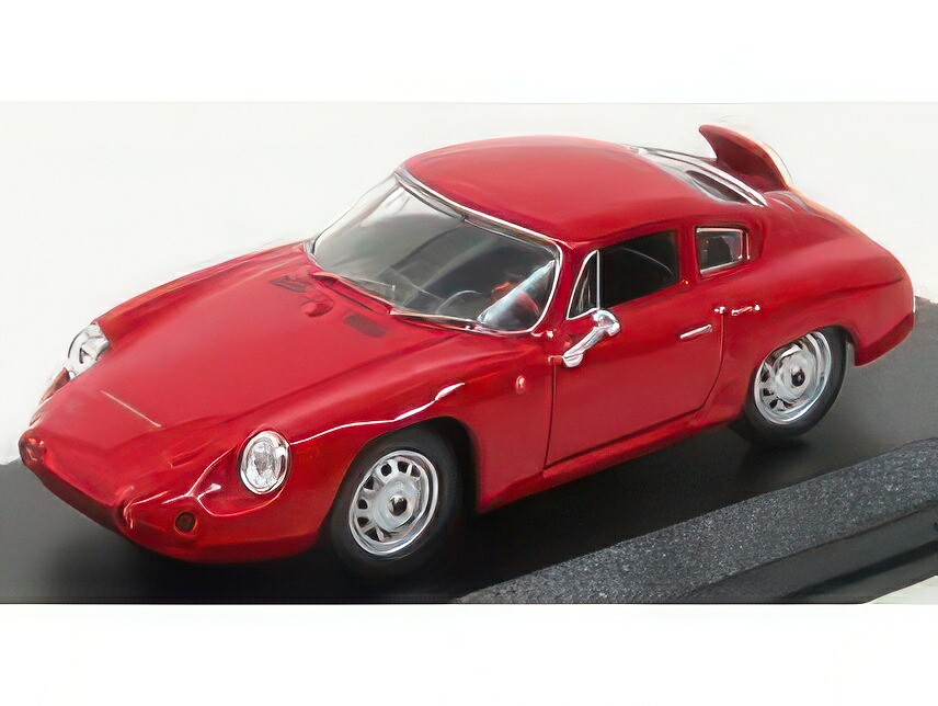 PORSCHE 1600GS ABARTH 1960 RED/Best-Model 1/43ミニカー