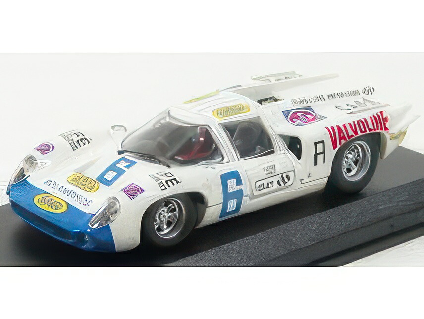 LOLA T70 N 6 TARUMA 1971 A.C. AVALLONE WHITE BLUE/Best-Model 1/43ミニカー