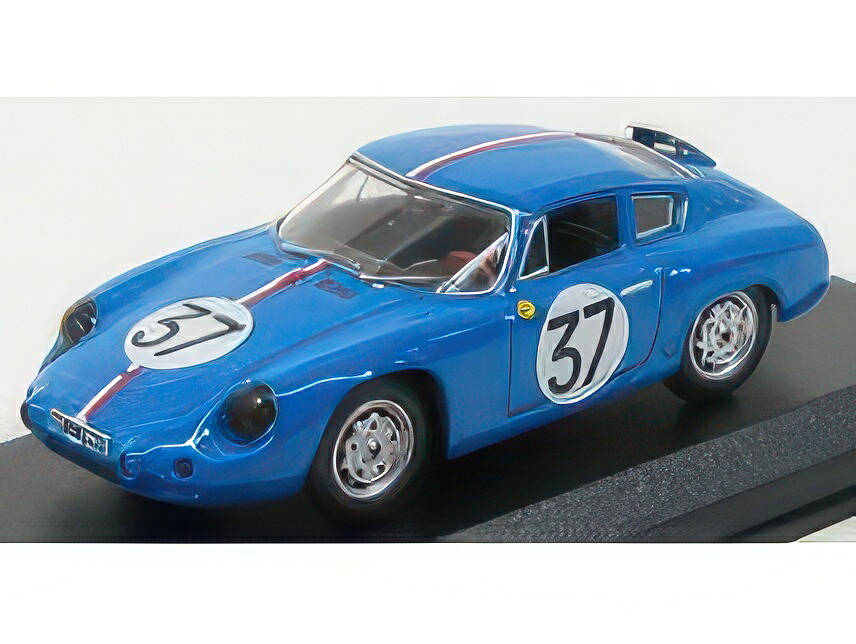 PORSCHE 1600GS ABARTH N 37 24h LE MANS 1961 BUCHET MONNERET BLUE/Best-Model 1/43ミニカー｜ラストホビー