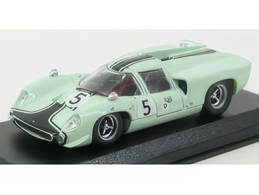 LOLA T70 COUPE N 5 BRANDS HATCH 1967 M.DE UDY LIGHT GREEN BLACK/Best-Model 1/43ミニカー