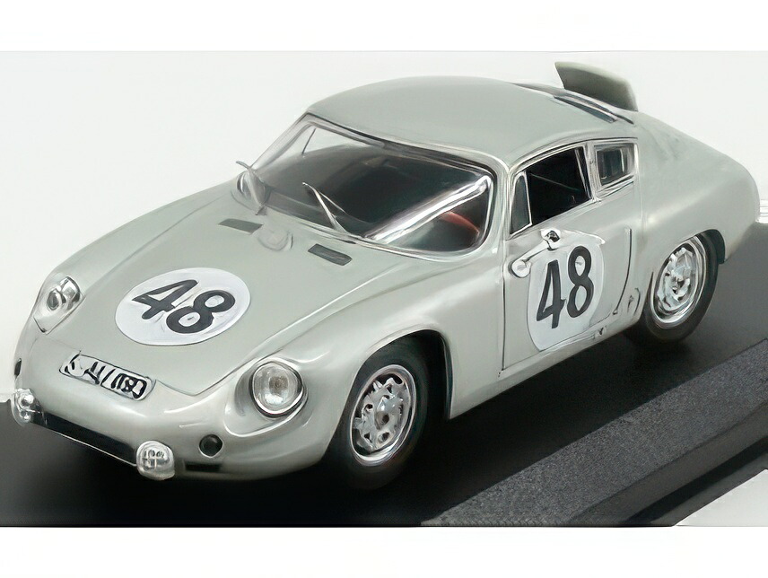 PORSCHE 356B CARRERA ABARTH N 48 7th 12h SEBRING 1962 GURNEY HOLBERT SILVER/Best-Model 1/43ミニカー