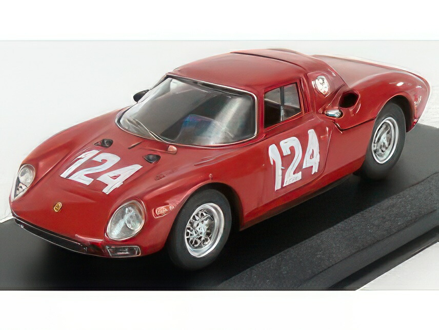 FERRARI 250LM COUPE N 124 WINNER MUGELLO GP 1965 M.CASONI G.NICODEMI RED/Best-Model 1/43ミニカー