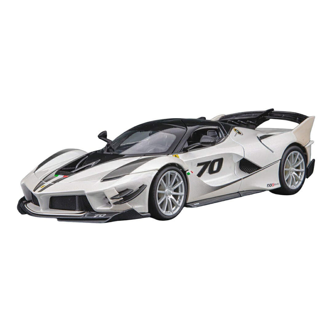 Ferrariフェラーリ FXX-K Evo 2018 No.70 白いこと ダイキャストモデル ミニカー /Bburago 1/18