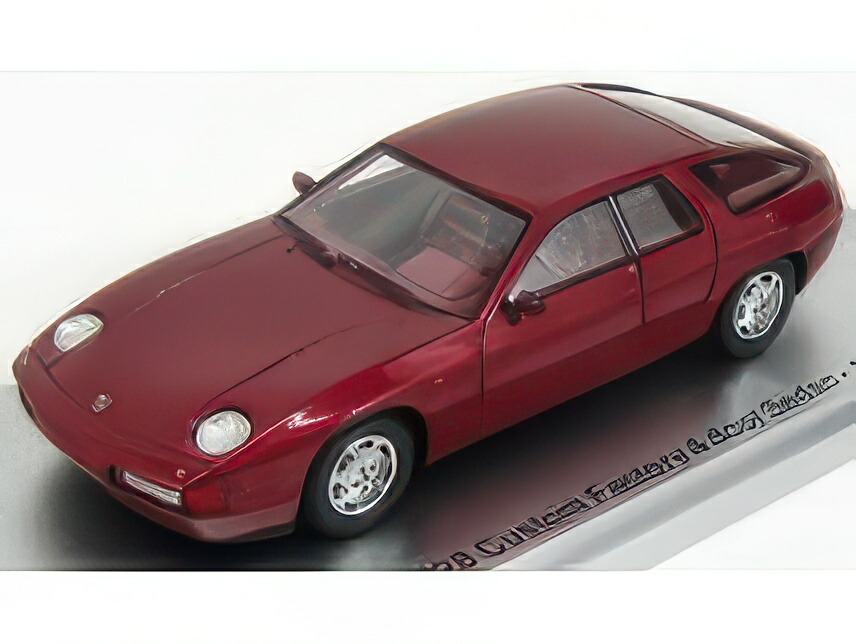 PORSCHE 928 CUSTOM FACTORY 4DOOR SEDAN 1986 RED MET/Kess-Model 1/43ミニカー おもちゃ-ミニカー・トイカー