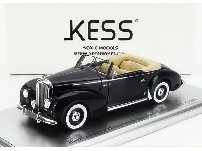 BENTLEY Mk VI グラバー社製 ドロップヘッドクーペ カブリオレ オープン 1948年モデル ブルー/KESS-MODEL 1/43ミニカー