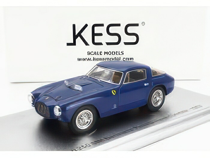 FERRARI 250MM シャーシNo.0344MM ベルリネッタ ピニンファリーナ 1953年モデル ブルー/KESS-MODEL 1/43ミニカー