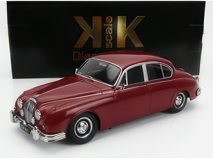 Miniature Daimler 250 V8 1962 Rouge 1/18 Par KK-Scale - Modèle KKDC181036
