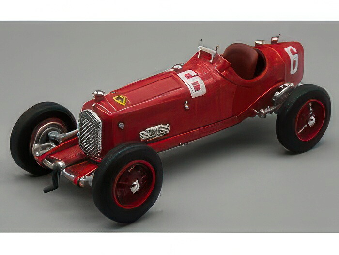 【予約】2026年発売予定ALFA ROMEO F1 P3 ティポB スクーデリア・フェラーリ 6号車 1932年イタリアGP優勝 ドライバー:ルドルフ・カラッチオラ アルファレッド/TECNOMODEL 1/43ミニカー
