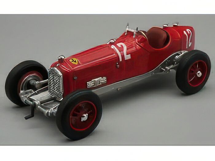 【予約】2026年発売予定ALFA ROMEO F1 P3 ティポB スクーデリア・フェラーリ 12号車 1932年フランスGP優勝 ドライバー:タツィオ・ヌヴォラーリ アルファレッド/TECNOMODEL 1/43ミニカー