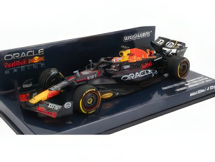 RED BULL F1 RB19 TEAM ORACLE RED BULL RACING N 1 WORLD CHAMPION WINNER MONACO GP 2023 MAX VERSTAPPEN MATT BLUE/MINICHAMPS 1/43ミニカー