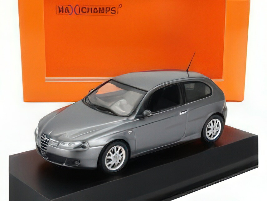 ALFA ROMEO  147 2005  GREY MET/MINICHAMPS 1/43ミニカー 乗り物のおもちゃ-おもちゃ