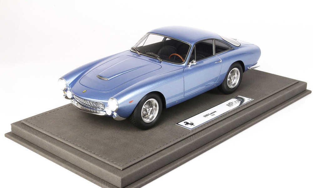ミニカー　1/18 フェラーリ 250 ルッソ(ライトブルーメタリック) [TOP124C] top124c_1.jpg