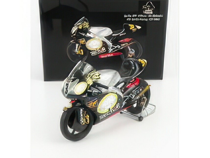 APRILIA RSV250 MS N 3 250cc 2002 WORLD CHAMPION MARCO MELANDRI BLACK RED/MINICHAMPS 1/12ミニカー