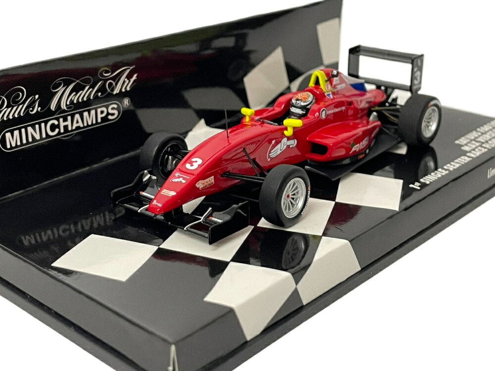 TATUUS - FA010B N 3 FIRST SINGLE SEATER RACE FLORIDA WINTER SERIES 26.01.2014 MAX VERSTAPPEN - RED /Minichamps 1/43 ミニカー｜ラストホビー