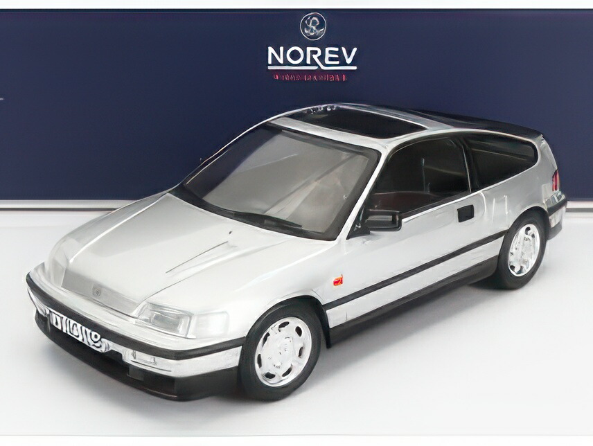 1/18 ノレブ ホンダ CR-X SiR 1.6 ミニカー NOREV ノレブ 1/18 ホンダ CRX 1990 シルバー