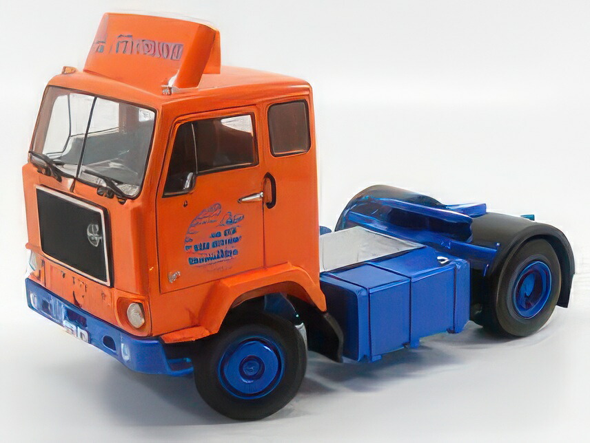 VOLVO F88 TRACTOR TRUCK TRANSPORTS DEUTRANS 1965 ORANGE BLUE/ROAD-KINGS 1/18ミニカー｜ラストホビー