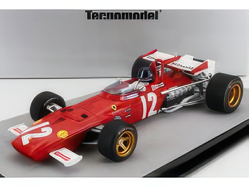 FERRARI F1 312B N 12 WINNER AUSTRIA GP (with pilot figure) 1970 JACKY ICKX RED WHITE/TECNOMODEL 1/18ミニカー｜ラストホビー