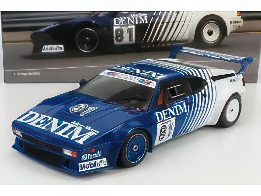 ミニカー BMW M1 Procar KID BOX × SPARK 1/43 BMW M1 PROCAR FUJI TEST 1980 Completed