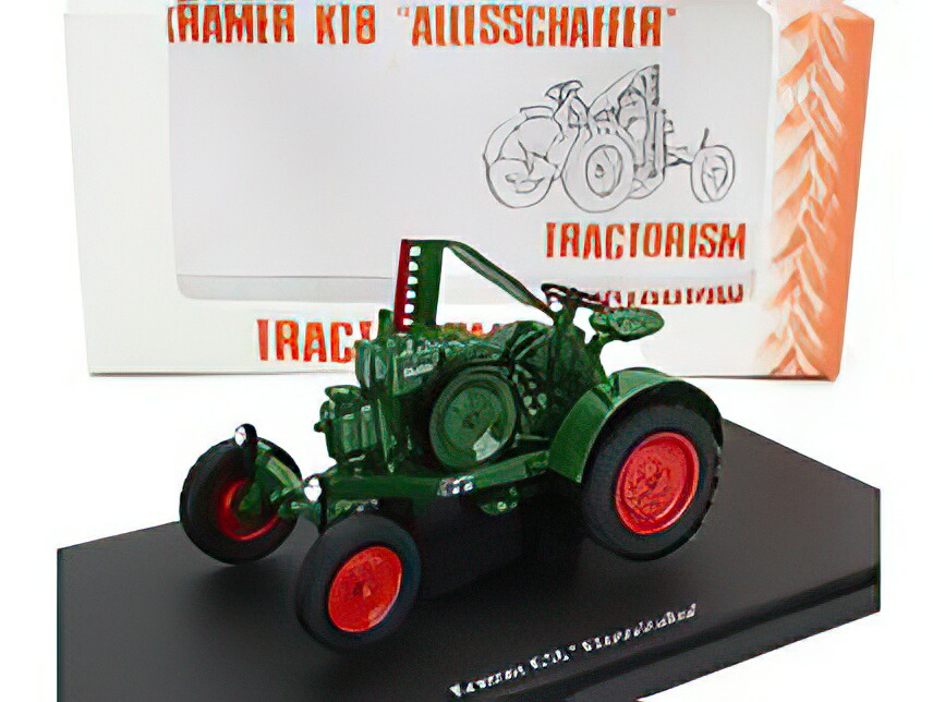 KRAMER K18 ALESSCHAFFER TRACTOR GERMANY 1936 GREEN RED/Autocult 1/32ミニカー