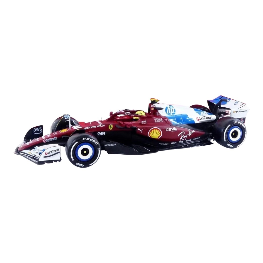 フェラーリ SF-25 #44 ルイス・ハミルトン マイアミGP 2025 レッド / Bburago 1/18 ミニカー｜ラストホビー