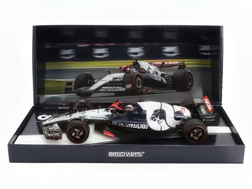 ALPHA TAURI F1 AT04 TEAM ALPHA TAURI N 21 SILVERSTONE BRITISH GP 2023 NYCK DE VRIES BLUE WHITE/MINICHAMPS 1/18ミニカー|ラストホビー