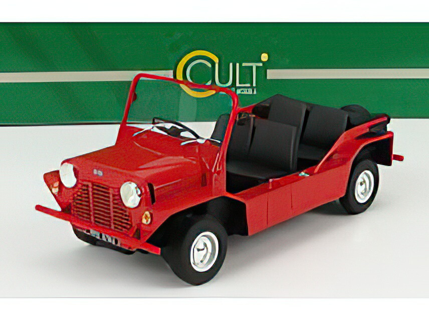 ミニクーパーミニカー　ディンキーミニモーク 楽天市場】ミニカー 1/18 ミニモーク 1965 ミニクーパー 赤色