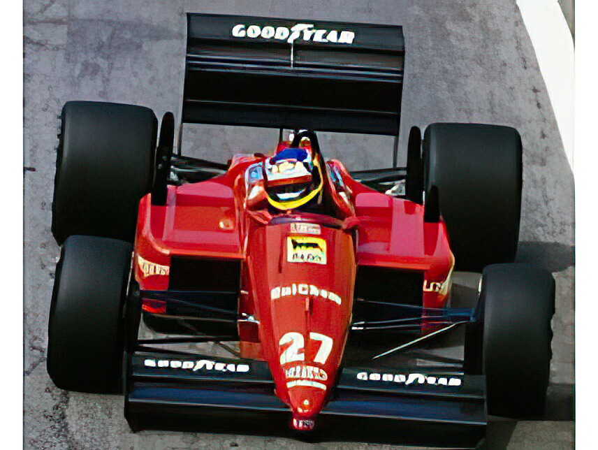 【予約】2026年発売予定FERRARI F1 87/88C N 27 2nd ITALY MONZA GP (with pilot figure) 1988 MICHELE ALBORETO RED/GP Replicas 1/18ミニカー|ラストホビー