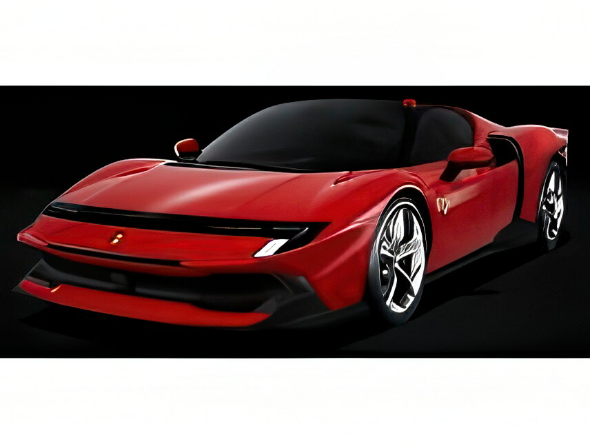 【予約】2026年発売予定FERRARI 849 TESTAROSSA スパイダー 2025 ROSSO FIAMMANTE レッド/ LOOKSMART 1/43 ミニカー