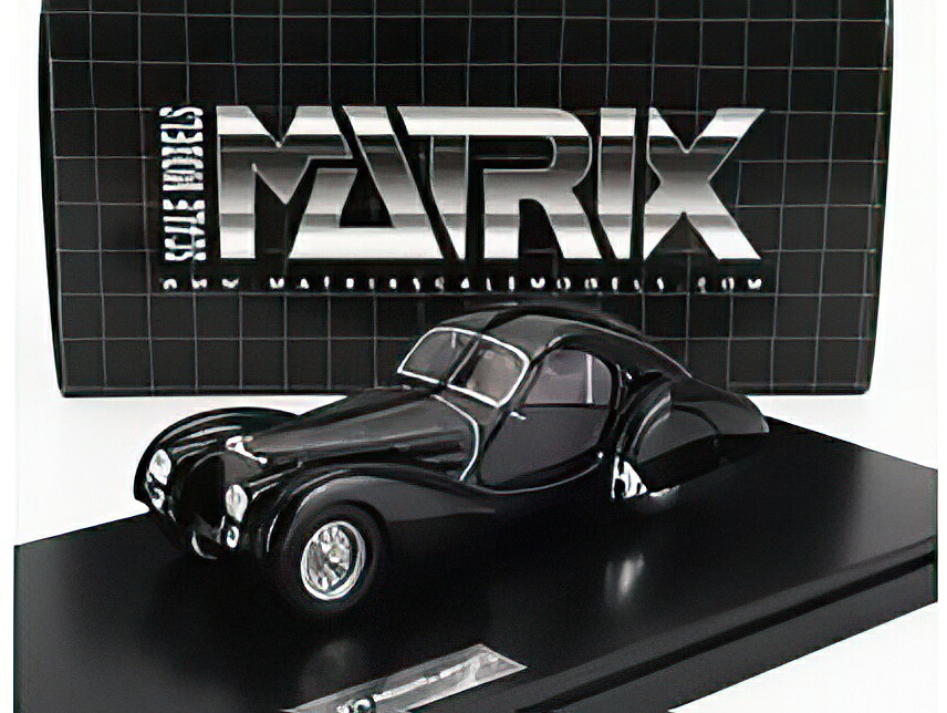 BUGATTI TYPE 57S ATLANTIC 1937 BLACK/Matrix 1/43ミニカー
