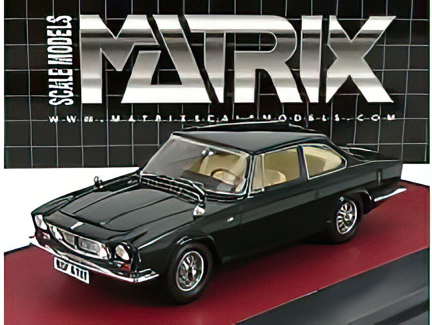 JAGUAR STYPE FRUA 1966 DARK GREEN/Matrix 1/43ミニカー
