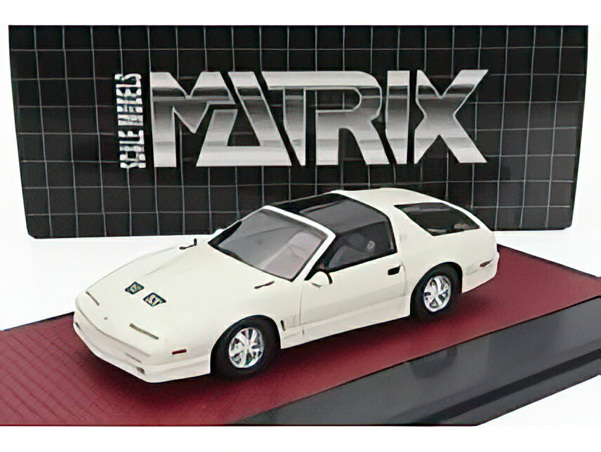 PONTIAC FIREBIRD TRANS AM TYPE K KAMMBACK CONCEPT PROTOTYPE 1985 WHITE/Matrix 1/43ミニカー|ラストホビー