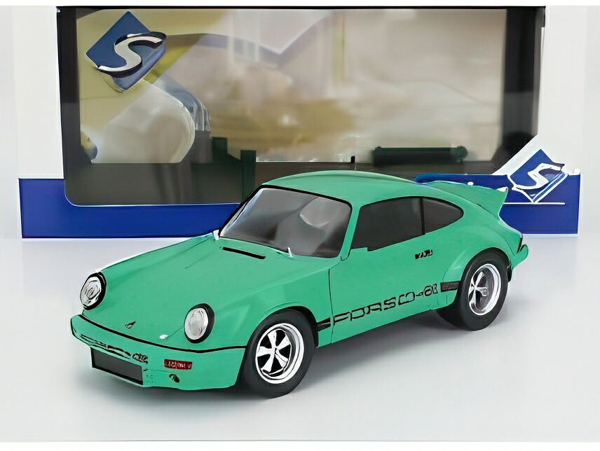 PORSCHE 911 RS 3.0L クーペ IROC DAYTONA 1974 グリーン/ SOLIDO 1/18 ミニカー｜ラストホビー