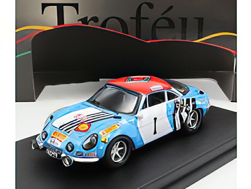 RENAULT ALPINE A110 N I RALLY POLAND 1974 S.ZASADA E.ZASADA BLUE WHITE RED/Trofeu 1/43ミニカー