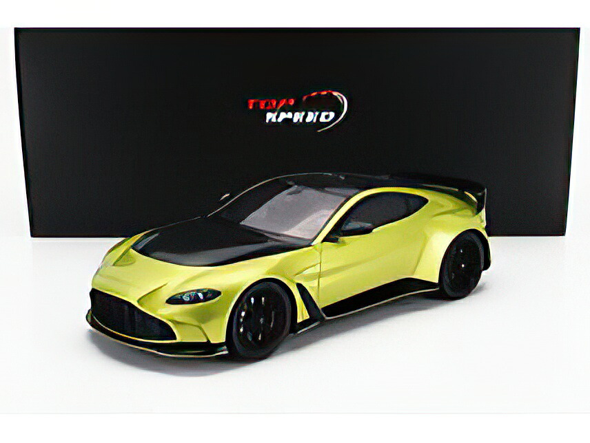ASTON MARTIN V12 VANTAGE 2023 COSMOPOLITAN YELLOW/TrueScale 1/18ミニカー